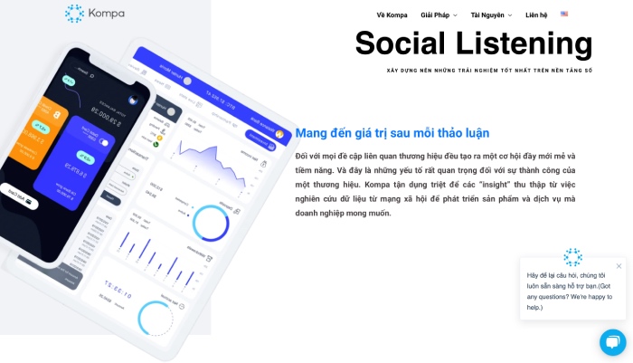 Công cụ Social listening với công nghệ Trí tuệ nhân tạo