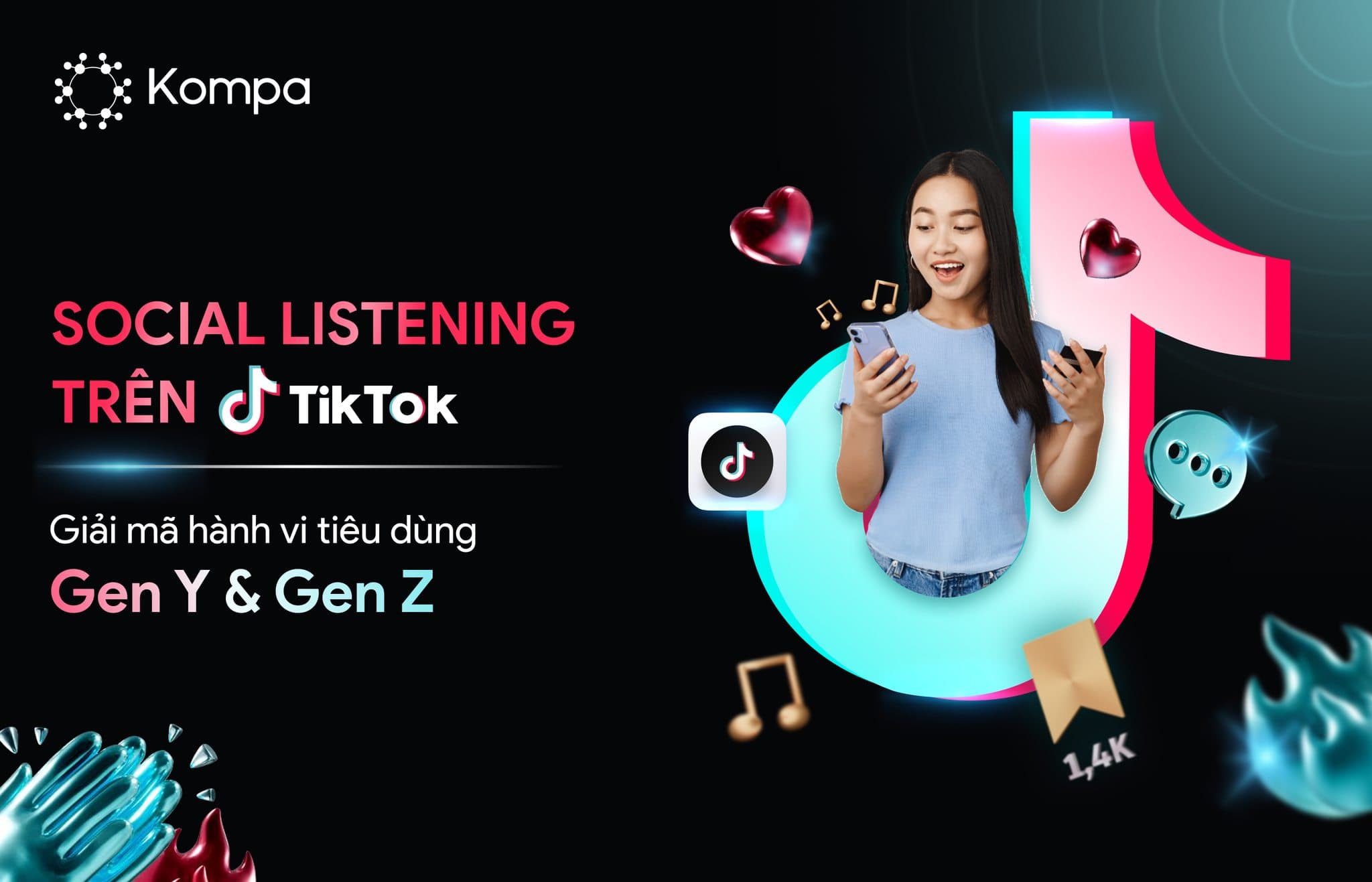 Social Listening trên TikTok giúp giải mã hành vi tiêu dùng Gen Y và Gen Z