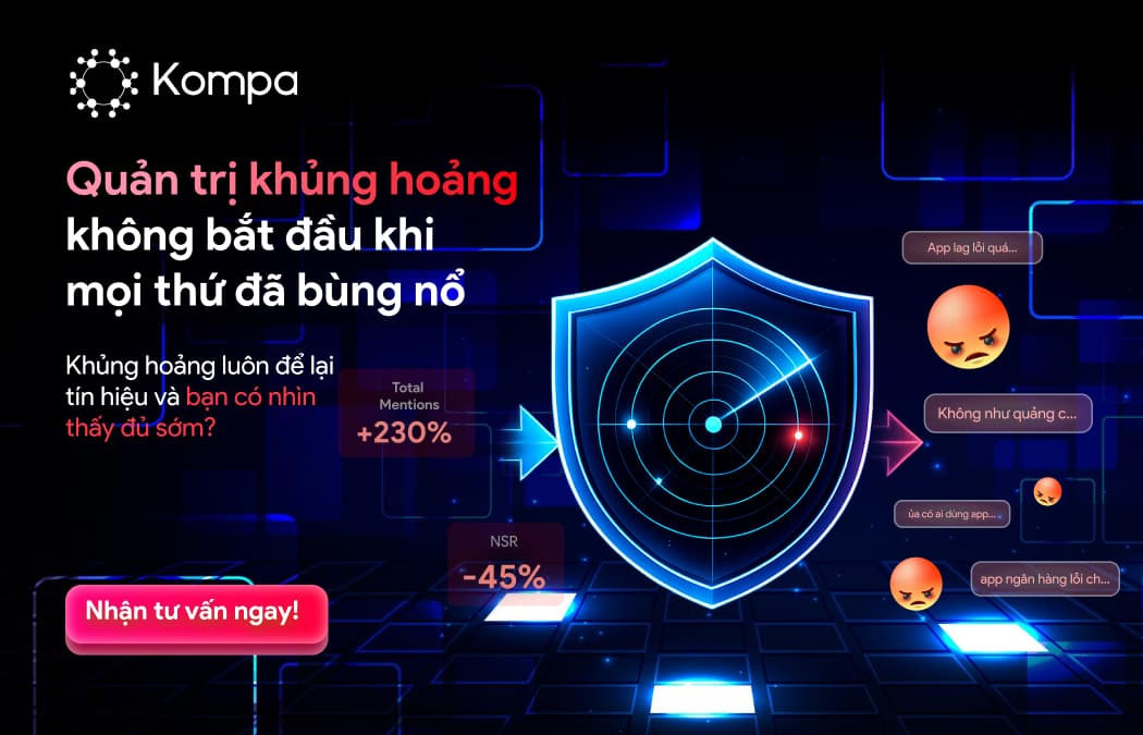 CRISIS MANAGEMENT: BẢO VỆ UY TÍN THƯƠNG HIỆU TRONG THỜI ĐẠI DATA