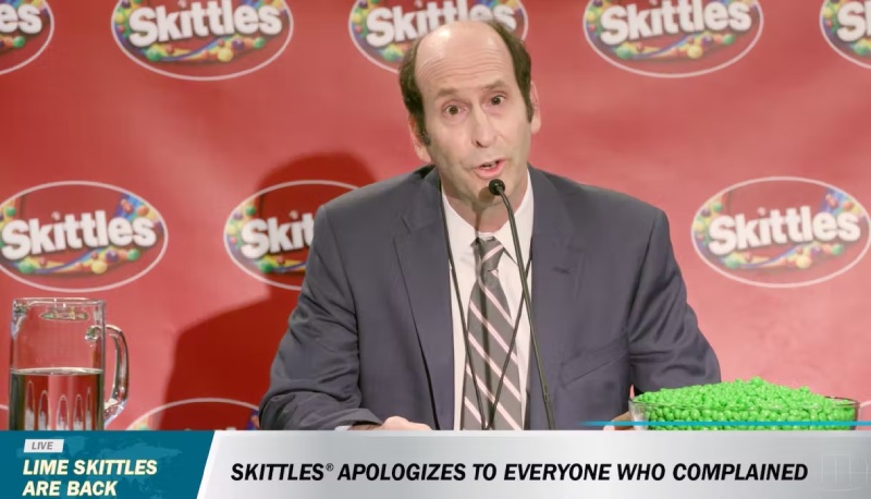 Lời xin lỗi của Skittles đối với khách hàng