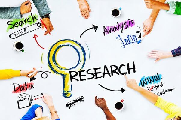 Online market research is the process of searching and analyzing data in a digital environment