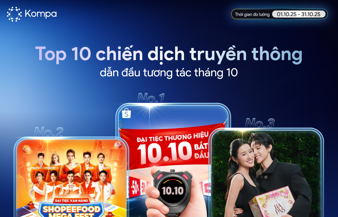 top 10 chiến dịch tháng 