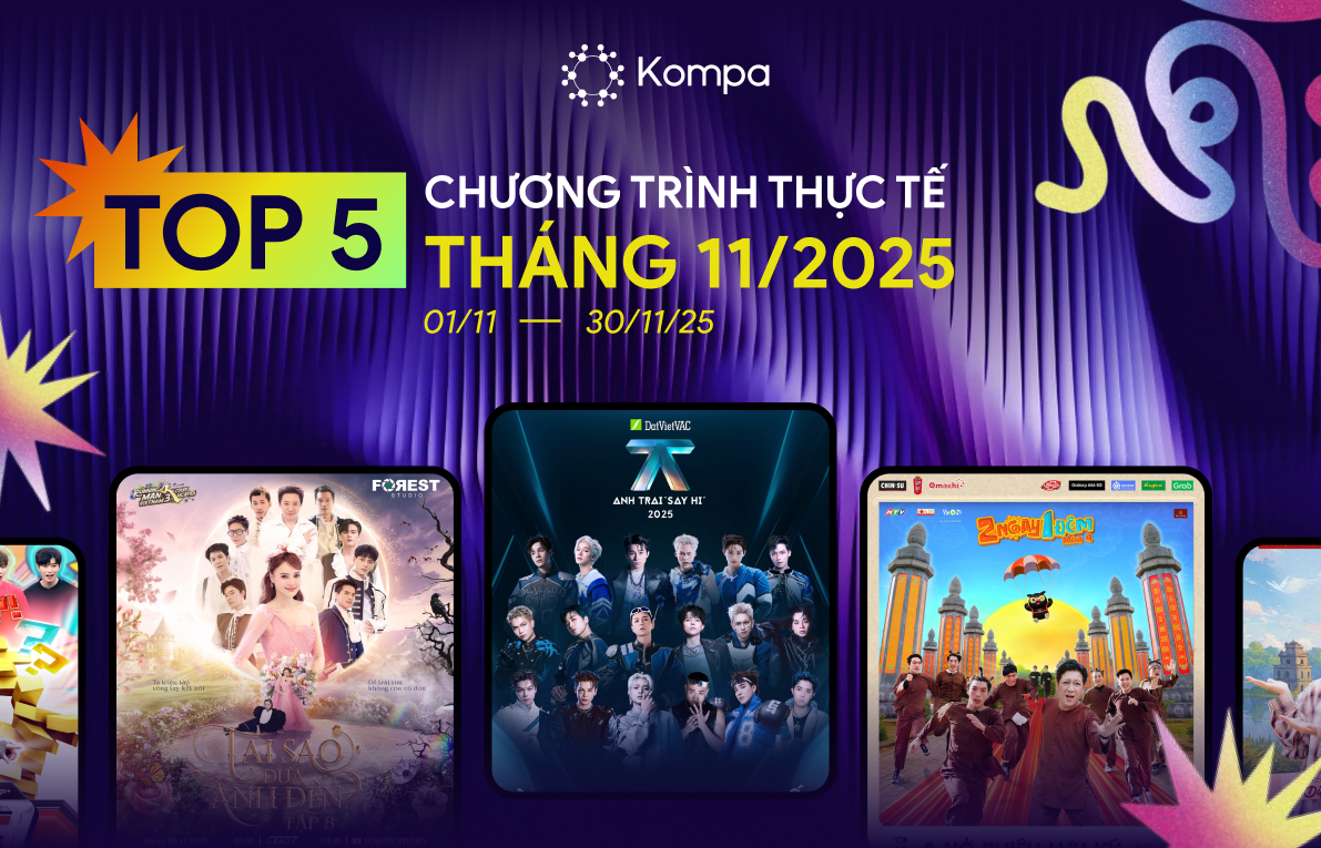 BXH chương trình thực tế