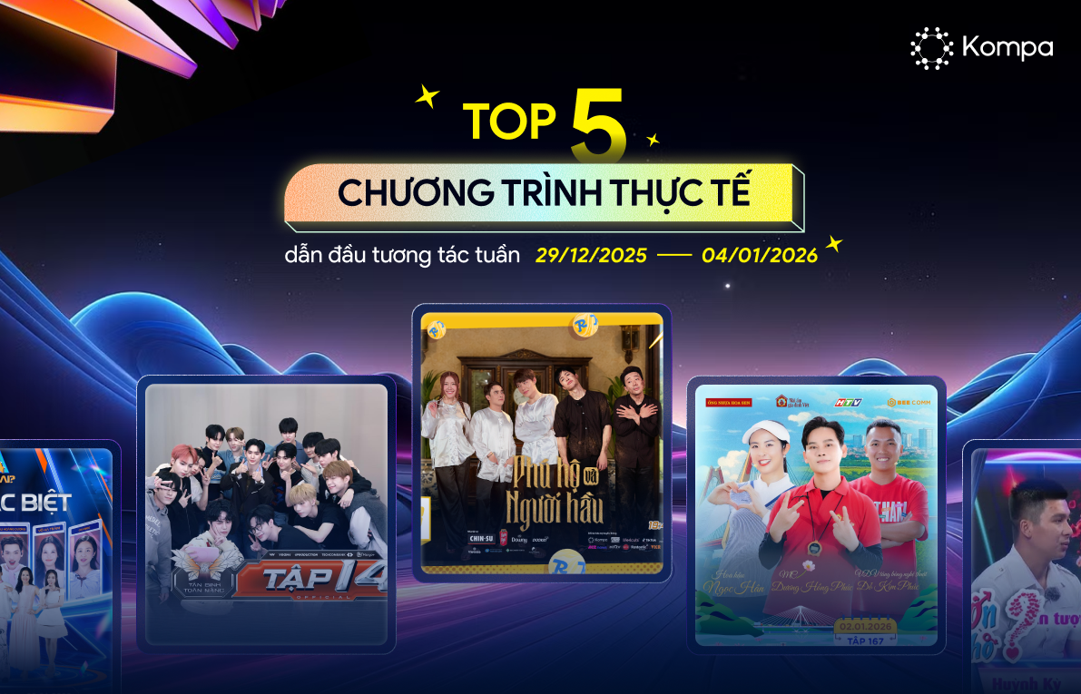 bxh chương trình thực tế