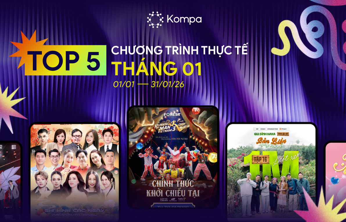 bxh chương trình thực tế