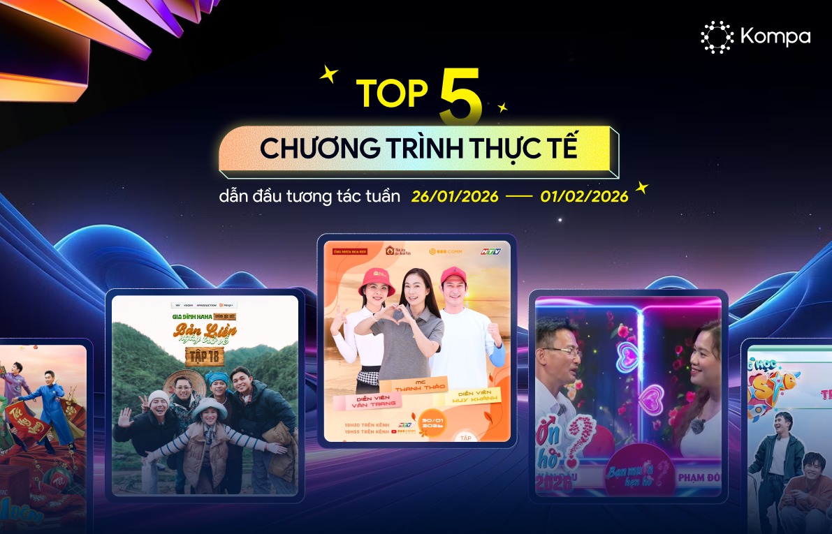 bxh chương trình thực tế